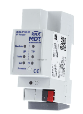 MDT SCN-IP100.03 Router IP, con funzione KNX IP e Data Secure, e-mail, time server - SCN-IP100.03