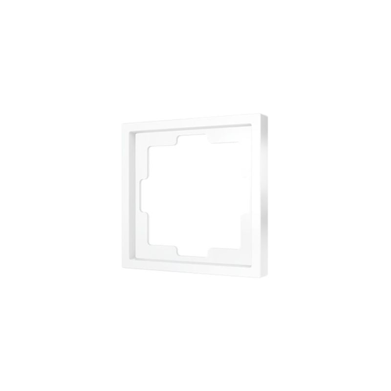 ZENNIO ZS70FR1GW 70 x 70 frame for ZS70 sockets, glossy white 