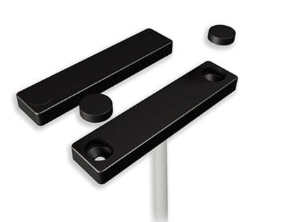 TKH SECURITY 4819 Contatto magnetico sottile UN-500B a montaggio superficiale con AT EOL (2 m) NERO