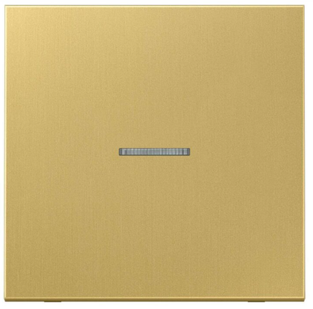 JUNG ME10911STRFC KNX RF pushbutton, 1 channel, classic brass