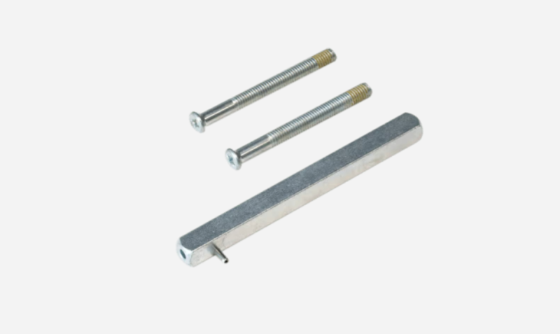 1120460847 2N Fortis Handle - Spindle with screws set, 8mm, 3