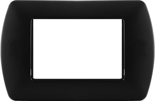 MAPAM 8803-02 Placca Metallo Art 8803-02 3P Nero