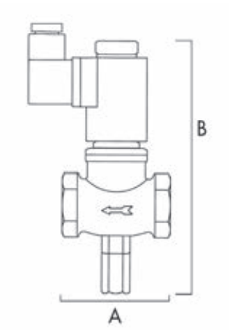TECNOCONTROL VR640/12Ex Elettrovalvola riarmo manuale NC 1 pollice e 1/2 12Vcc ATEX