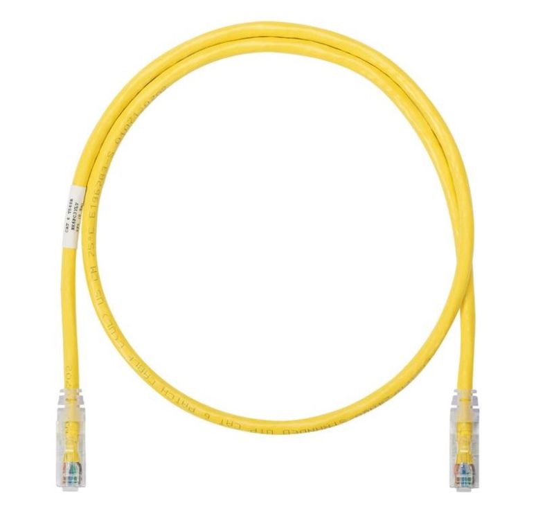 PANDUIT NK6PC2MYLY NK Copper Patch Cord- Category 6- Yellow UTP Cable