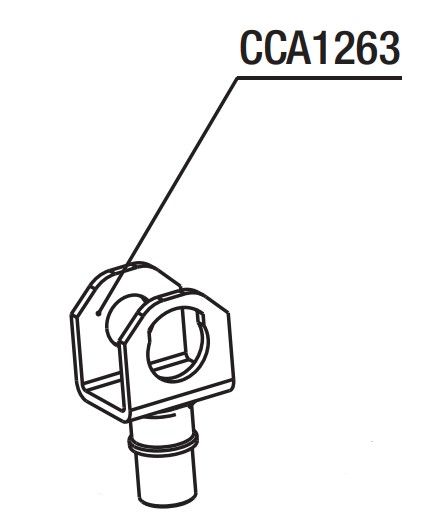 RIB CCA1263 PRIN SNAIL HOLDER FORK
