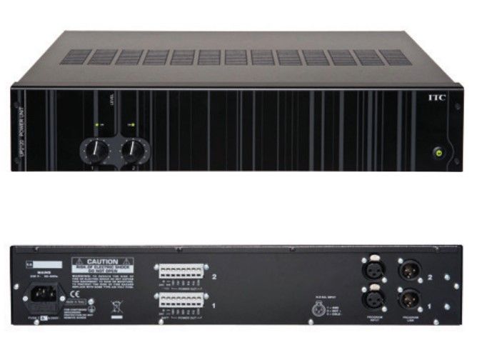 ITC AUDIO 1400-212010 UP2120 2x120W multichannel power unit (2 units)