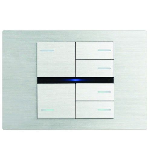 EELECTRON BK24MT-SH KIT 6 TASTI 2 SINISTRA + 4 DESTRA METAL SILVER - L