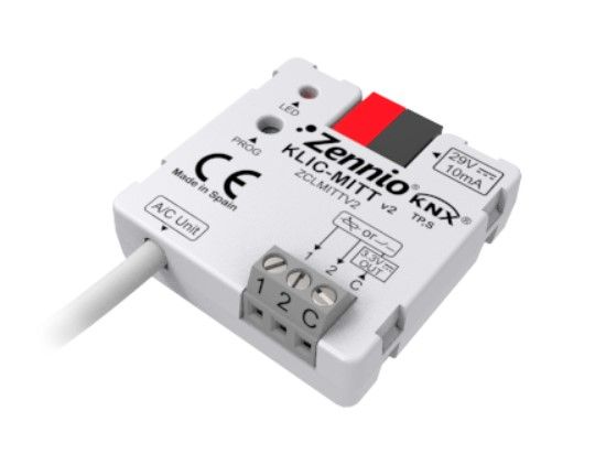 ZENNIO ZCLMITTV2 KLIC-MITT v2 - KNX-Mitsubishi Electric Gateway (IT connector)