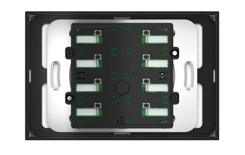 EKINEX EK-E20-TP-8T-P-R Pulsantiera 8 tasti con testo retroilluminato e se