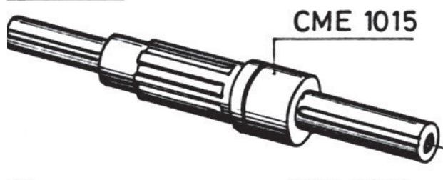 RIB CME1015 R-60 tow shaft