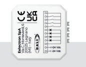 EELECTRON PB44A01DL2 INTERFACCIA PULSANTI DALI-2 4 INPUT / 4 LED