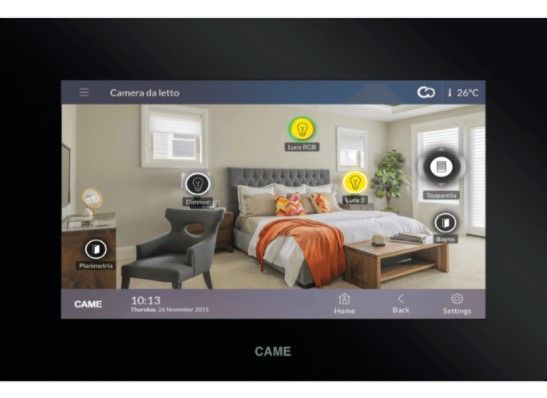CAME 67200260 TS10 WI-FI TERMIN.10 INCH TOUCH SCREEN