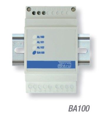 TECNOCONTROL BA100 Batteria a guida DIN Li-Ion per CE100