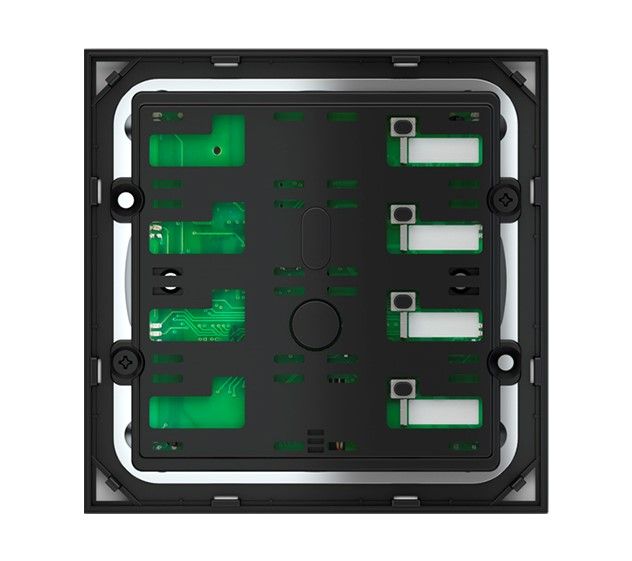 EKINEX EK-E20-TP-4LD Pulsantiera 4 tasti con LED a destra