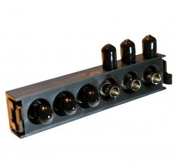 BTICINO LG -032127 ST multimode socket block for 6 fibers