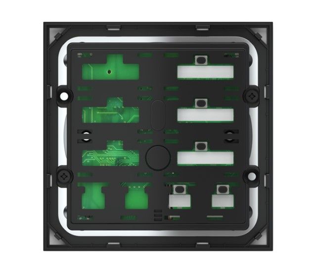EKINEX EK-E20-TP-5TD-P 5-button keypad on the right with backlit text and proximity sensor
