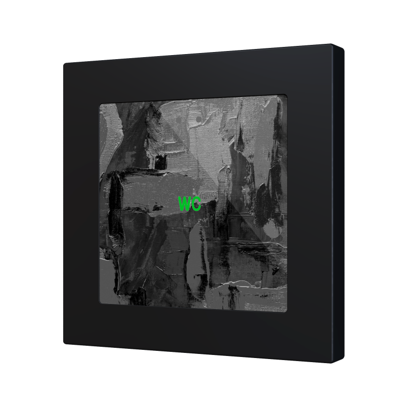 ZENNIO ZVIFR70X1C360 Flat RGB 70 X1. 70x70 glass capacitive button