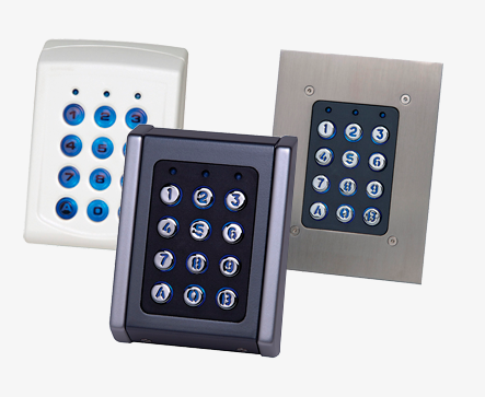 ABTECNO XPR-EX6PM-73C TASTIERA IN ALLUMINIO A 1000 CODICI STANDALONE 