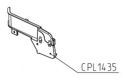 RIB CPL1435 SUPPORTO CAMME DX K400 24V
