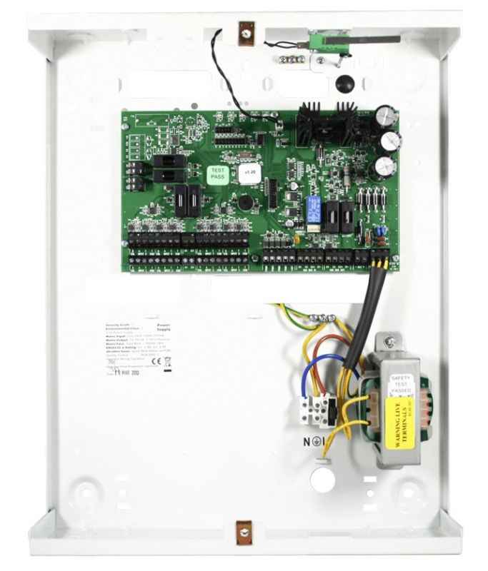 PYRONIX PCX-RIX8+PSU-M/BOX ESPANSIONE INGRESSI FILARI (4 USCITE OPEN COLLECTO