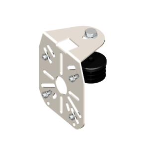 UNISTAB AV2901B supporto telecamera aggiuntiva BIANCO per AV2903B