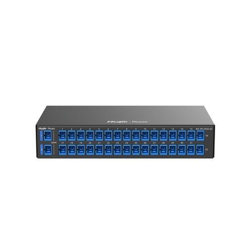 RUIJIE RG-SPL2032-SC 2 in 32 out even optical splitter, SC type with IR