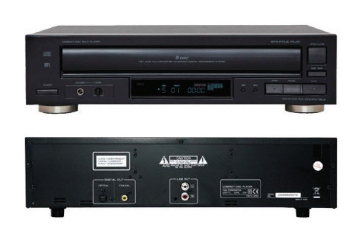 ITC AUDIO 1500-121010 MCD Lettore multi cd a 5 dischi (4 unità)