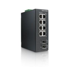 TKH SECURITY XSNet C4108SW Switch Gigabit Ethernet rinforzato sul campo a 8+2 porte