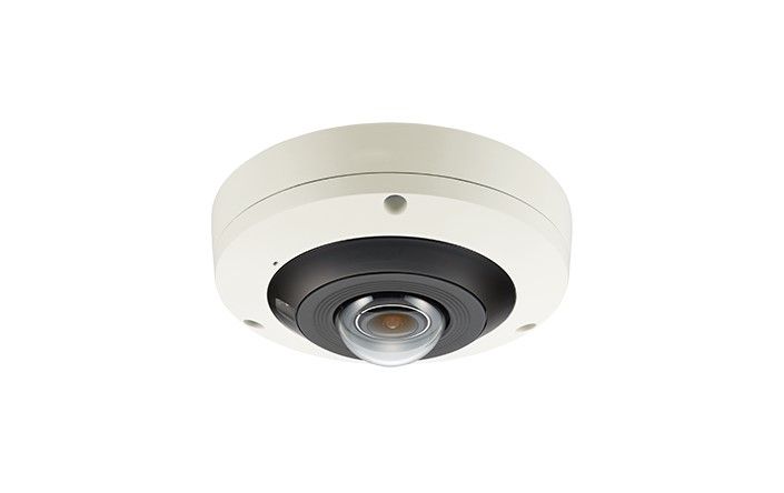 HANWHA PNF-9010RVM 4K IR Mobile Vandal Fisheye Wisenet P 12MP Fisheye