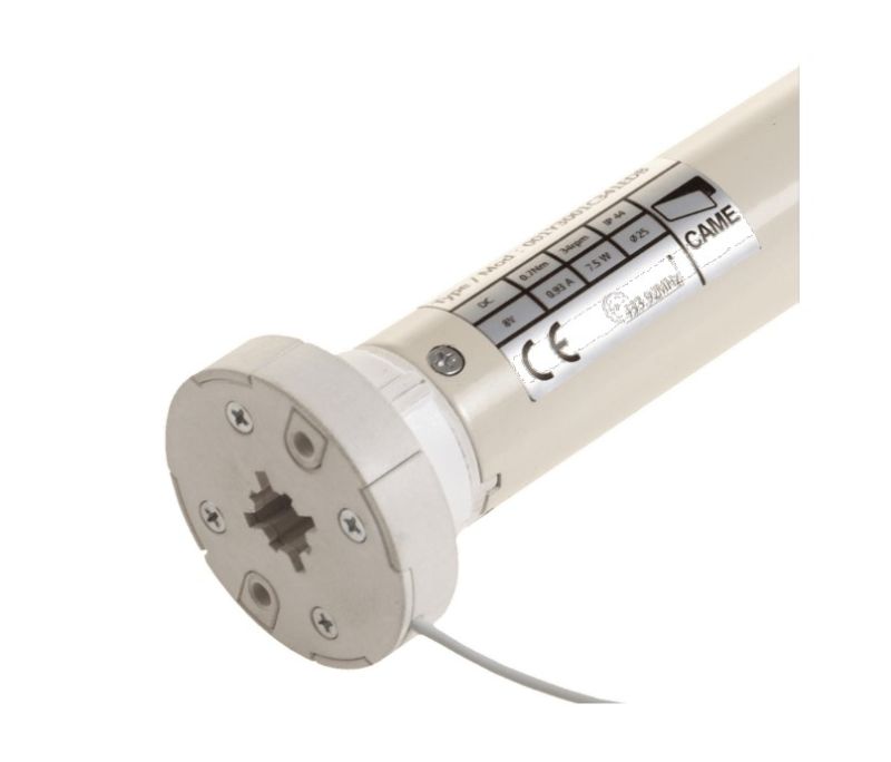 CAME 001Y3001C401EDB BATTERY-POWERED TUBULAR MOTOR WITH RECEIVER