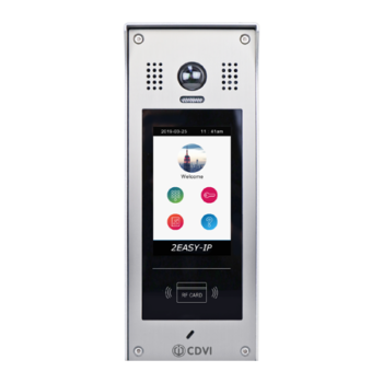 CDVI IX850 IP touchscreen video intercom outdoor post to be applied