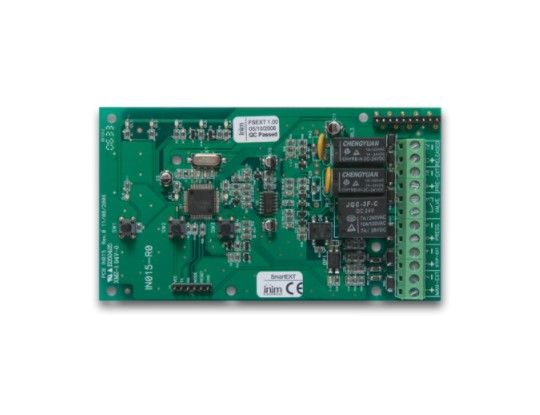 INIM FIRE SmartLetLoose/ONE 1-channel extinguishing card for SmartLight control panels and conventional SmartLine control panels