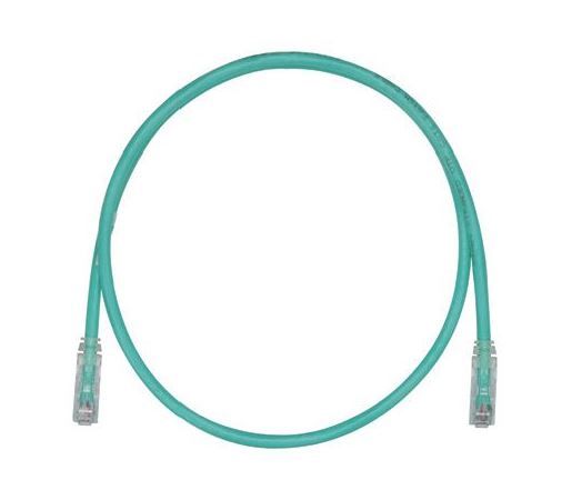 PANDUIT UTPSP5MGRY Copper Patch Cord- Cat 6- Green UTP Cable- 5 Meters