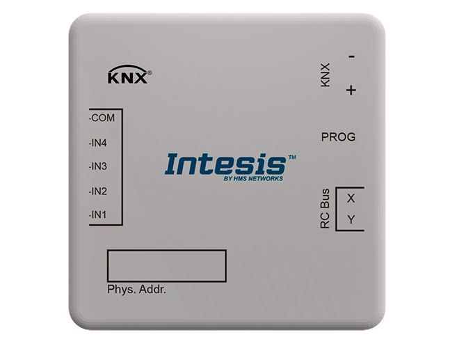 INTESIS INKNXMHI001R000 Mitsubishi Heavy Ind. Interfaccia FD e VRF a KNX con ingressi binari - 1 unità