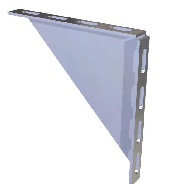 SOMMER 25190.1 Staffa di montaggio 225x225x4 mm