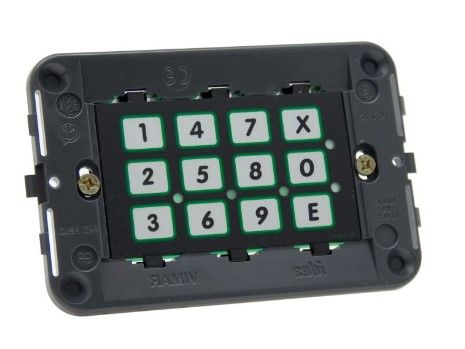 PLEXA PLW 387 Vimar Idea polyester recessed keyboard from in
