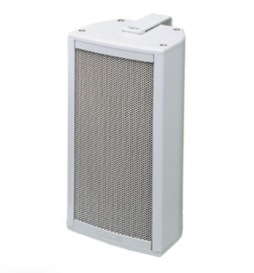 PASO C406-EN Aluminium wall speaker, 6 W two-way, EN 54-24