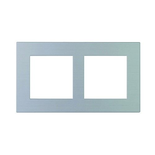 EELECTRON PO55A55MT-SH 2X55 METAL SILVER DOUBLE PLATE