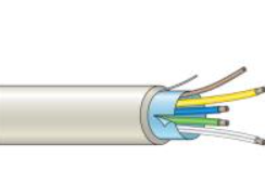 ARITECH INTRUSION WS4102FN CEI-UNEL 36762 C-4 flame-proof shielded cable - 2x0.22