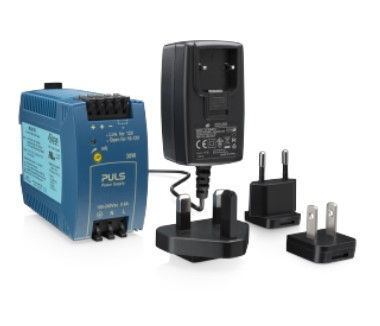 TKH SECURITY PSR-12 DC Power supply. rail-mount. 85-265 Vac. 12Vdc. 1.5 A