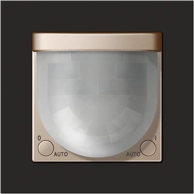 JUNG A3281-1CH Rivelatore KNX 180° per accoppiatore bus 2073U- Universale con segnalazione di allarme- tipo lente 2-20 m- champagne