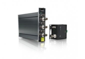 TKH SECURITY VBS 2020 RX-3 Collegamento video analogico su fibra multimodale (MM).