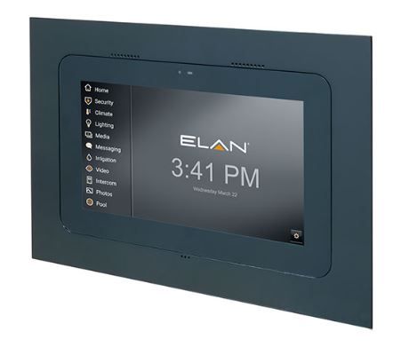 TP7RBKT-B Touch panel ELAN Kit retrò per montaggio a incasso per TP7 in nero