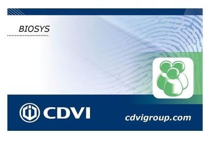 CDVI USERBIO BADGE UTENTE PER LETTORE BIOSYS (CONFEZIONE DA 10 