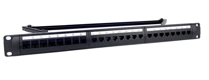 BETA CAVI PP0 Patch Panel Vuoto per Prese Keystone Jack RJ45 U/U
