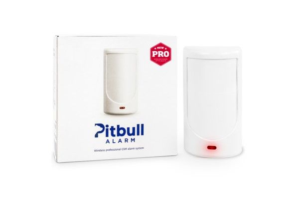 ELDES PITBULL PRO Centrale d'allarme con doppio rivelatore PIR con immunita' agli animali domestici, modulo GSM integrato con doppia SIM, 1 ingresso zona cablata e 1 uscita logica a bordo