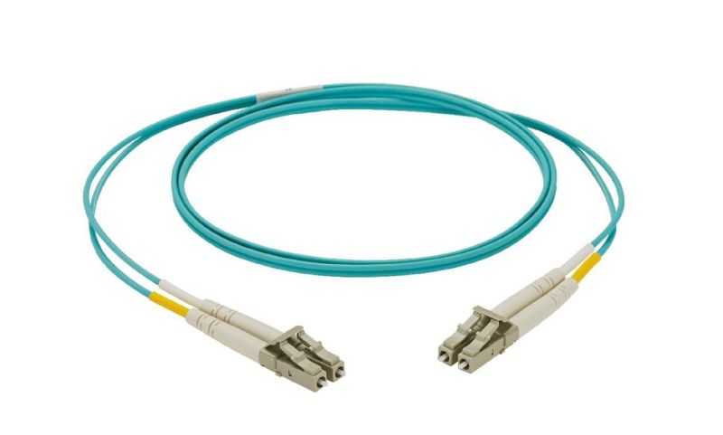 PANDUIT NKFPX2ELLLSM005 NK 2-fiber OM3 1.6mm LSZH Jacket Patch Cord LC Dup