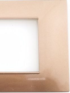 MAPAM 6004-14 Placca Tecnopolimero Gem 6004-14 4P Rame