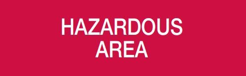 COOPER CSA INCENDIO CSA08665 DICITURA SERIE 50XX "HAZARDOUS AREA"