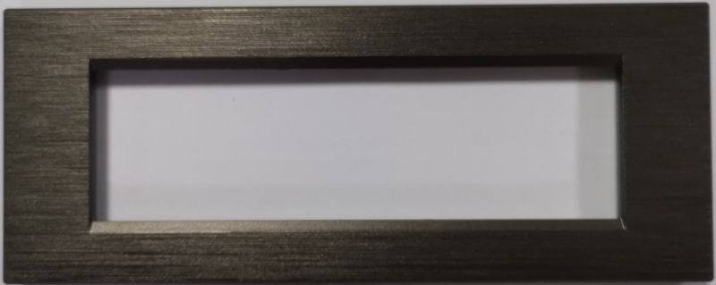 MAPAM M6007SL-7 Placca Tecnopolimero Spazzolato M6007SL-7 Gem 7P T